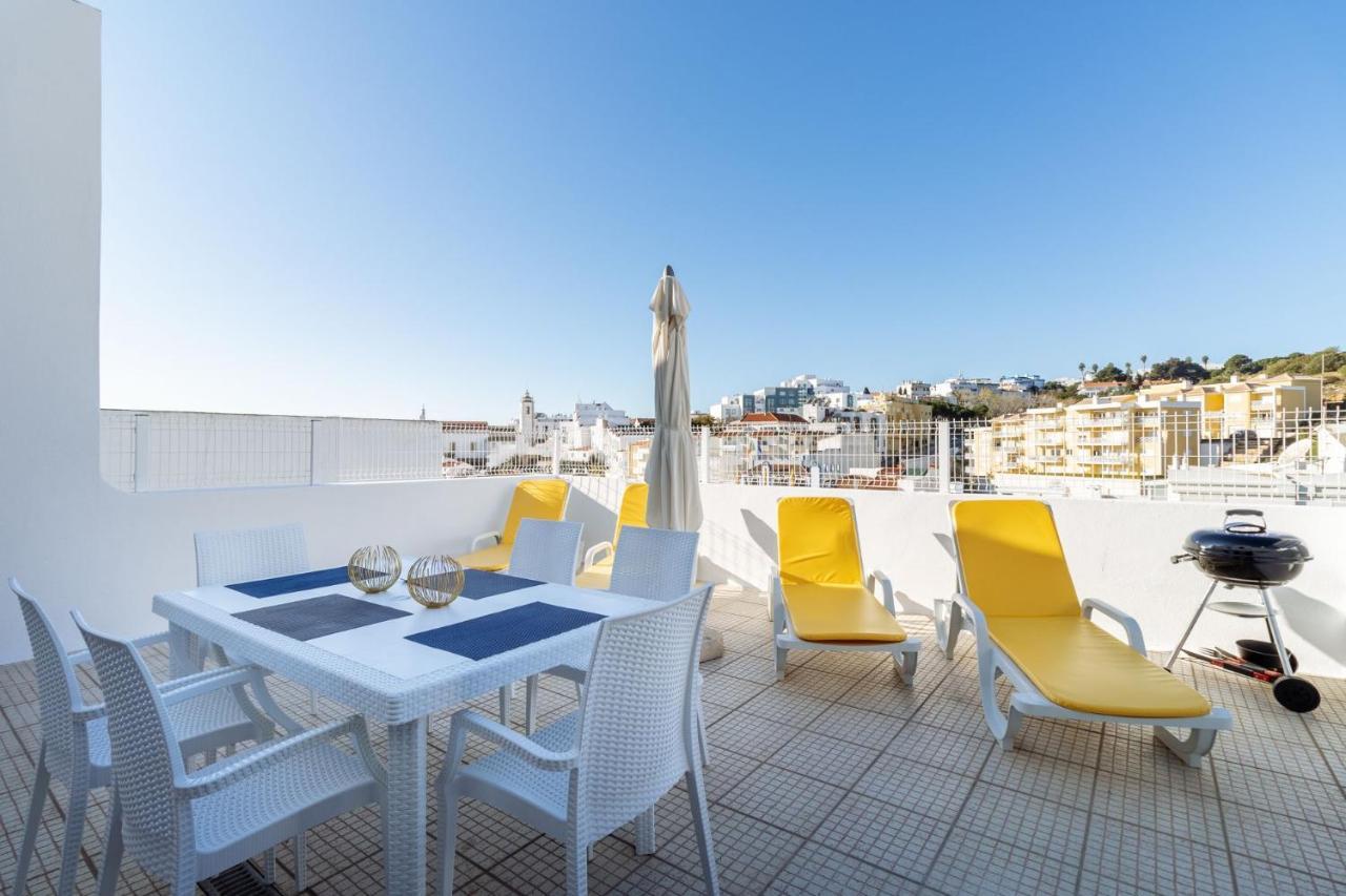 Top Renoviertes Apartment Mit Grosser Terrasse Albufeira Eksteriør bilde