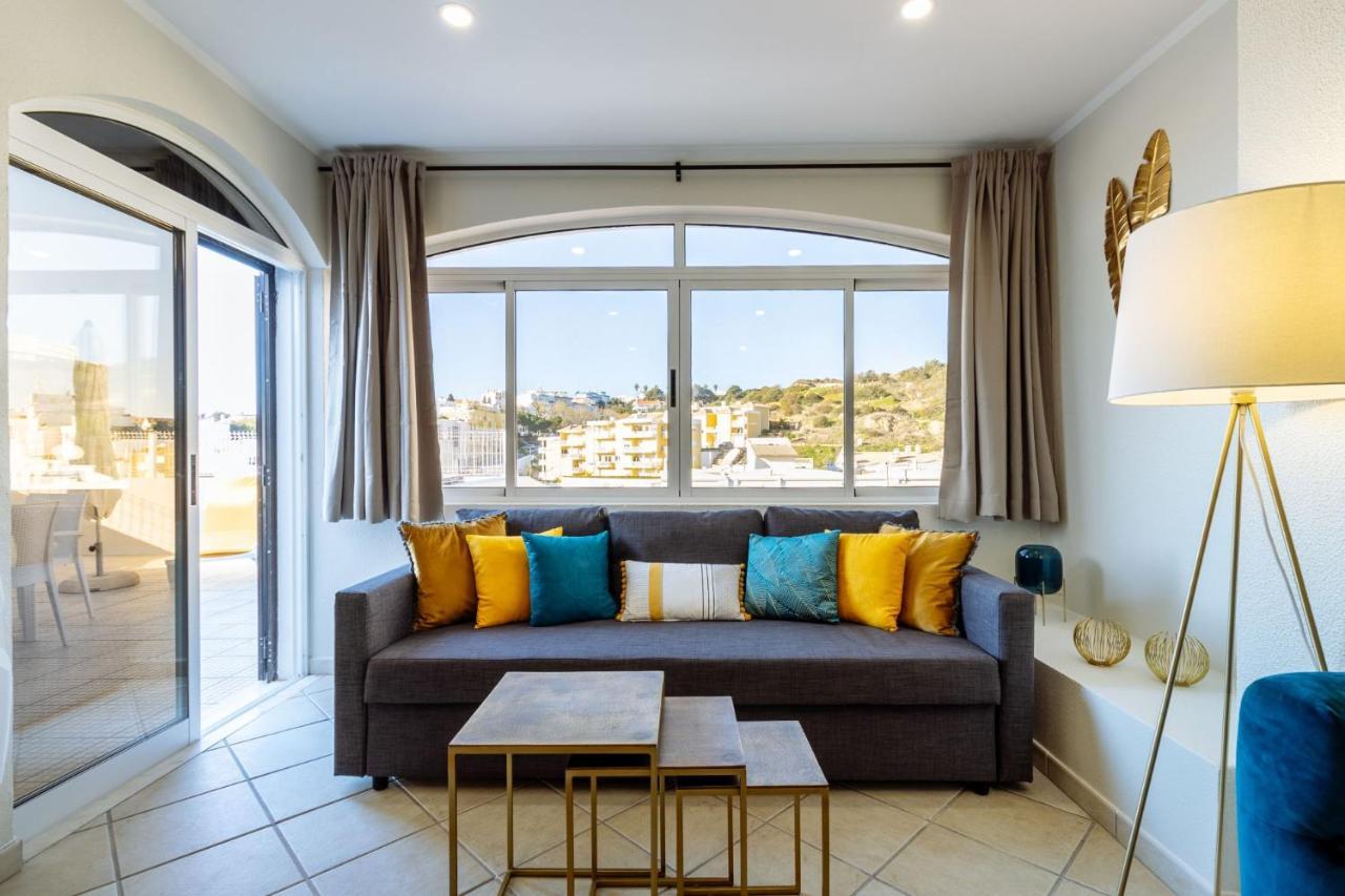 Top Renoviertes Apartment Mit Grosser Terrasse Albufeira Eksteriør bilde